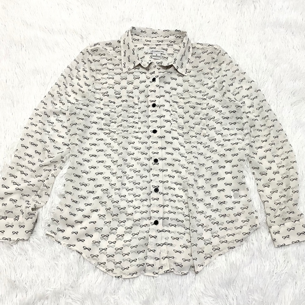 Liz Claiborne Sheer Blouse